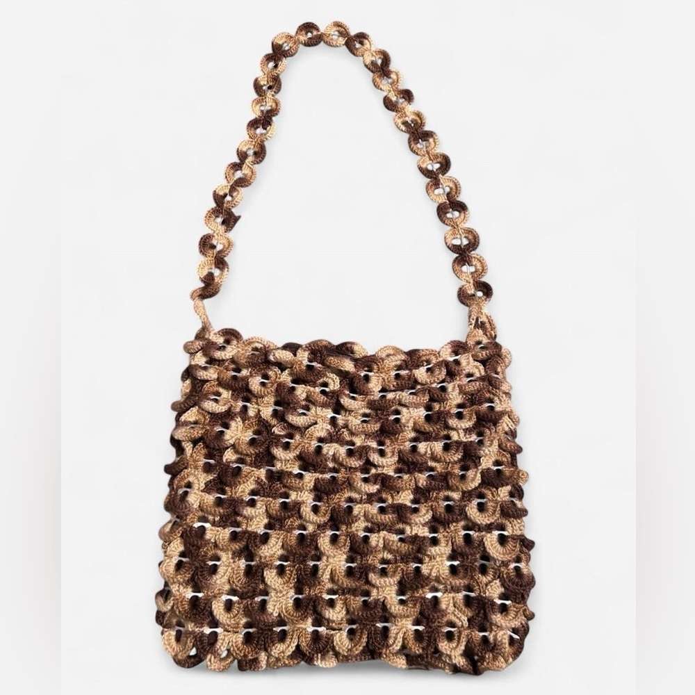 Hand made shoulder bag.